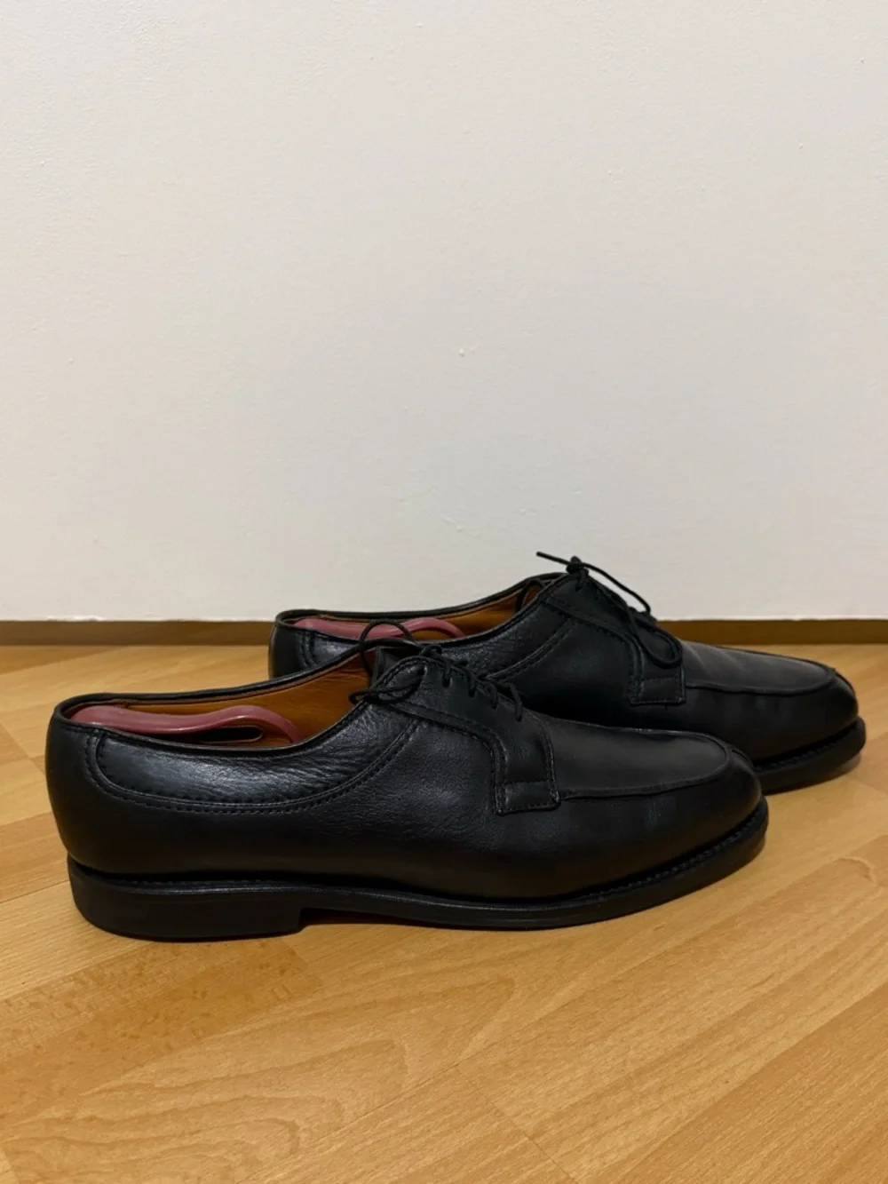 Allen Edmonds Black Leather Derby Dress Shoes